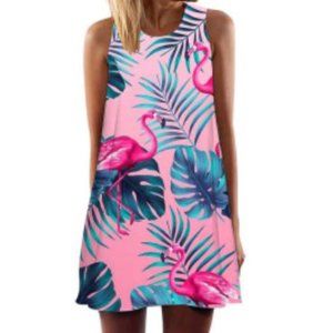 Animal Print Mini Dress